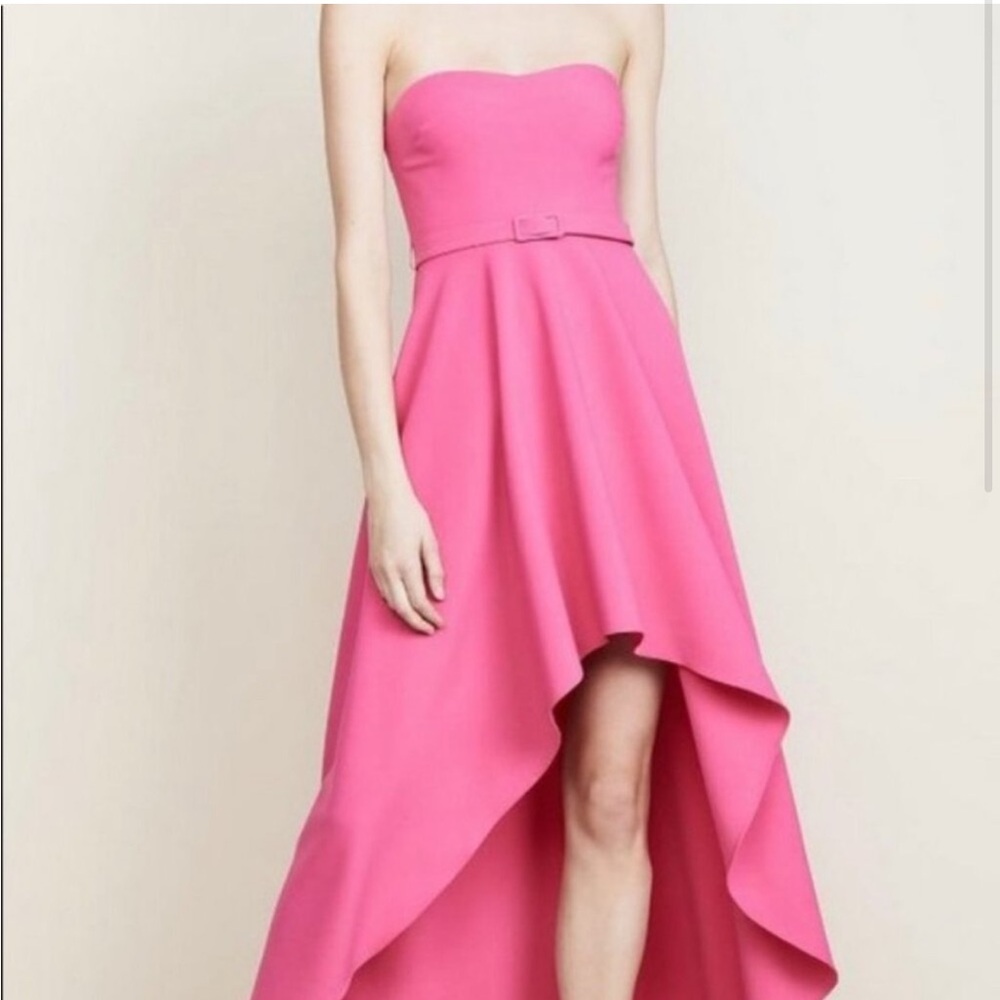 NWT Likely Lovelle hi-low pink gown